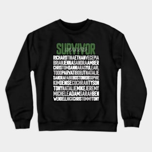 survivor winners Crewneck Sweatshirt